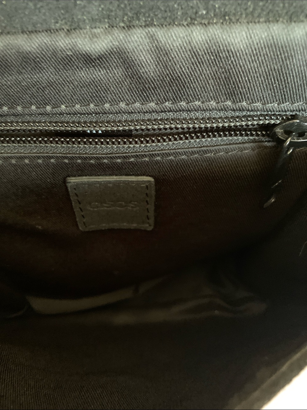 ASOS Real Leather Suede Backpack - Picture 5 of 5